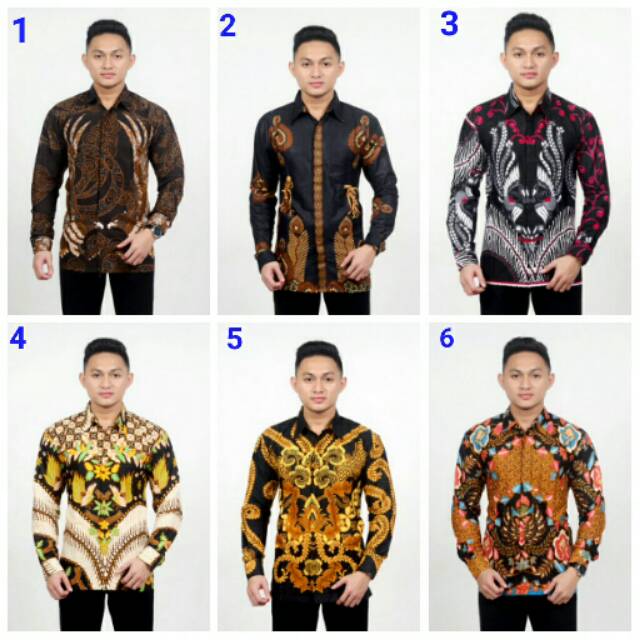 KEMEJA BATIK LENGAN PANJANG