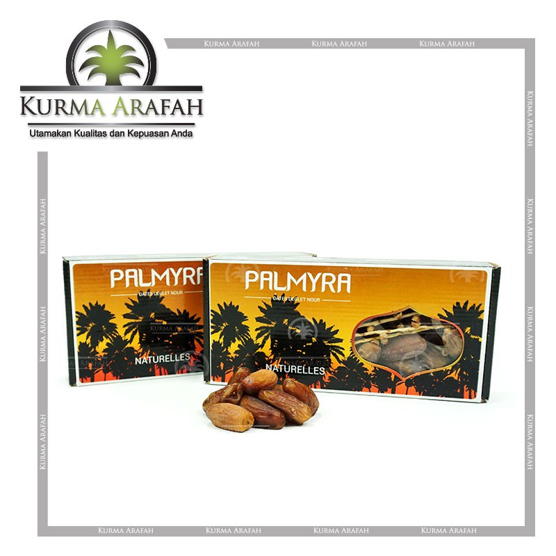 Kurma Tangkai Palmyra 500 gr Premium 1 karton (isi 12 box)