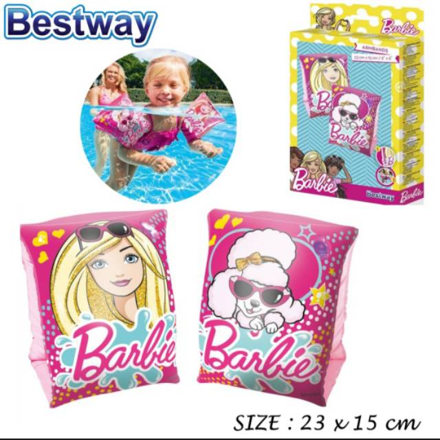 Ban Pelampung Tangan Anak Bestway Barbie 933 Shopee Indonesia
