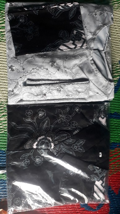 Couple Pager Bunga Mini Silver (ada Anaknya) By Lumbung Batik Grosir