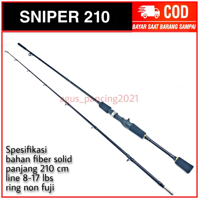 Joran BC Baitcasting Ajiro Sniper 210cm