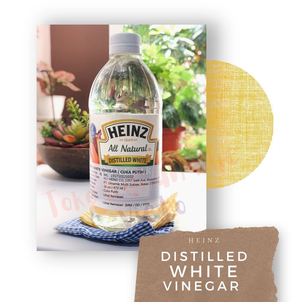 

Heinz Apple Cider Vinegar 16oz / White Vinegar 16oz / Cuka Apel / Cuka Putih 473ml