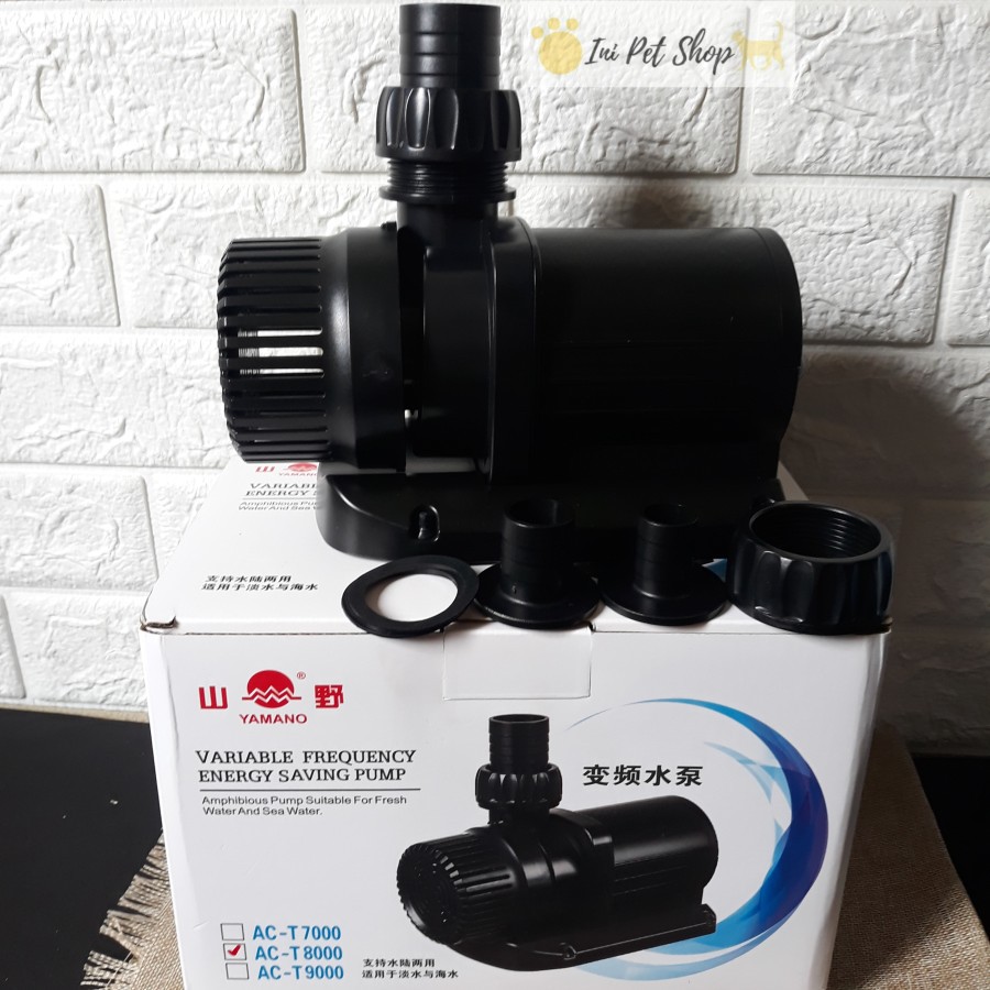 YAMANO ACT 8000 POMPA CELUP KOLAM IKAN LOW WATT YAMAMO ACT 8000