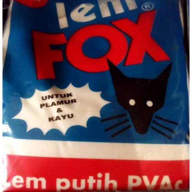 

Lem fox putih pvac plamur kayu 350 gram