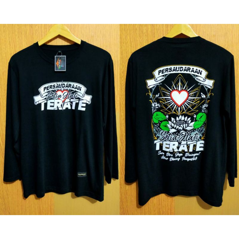 KAOS PSHT code Pita putih Panjang