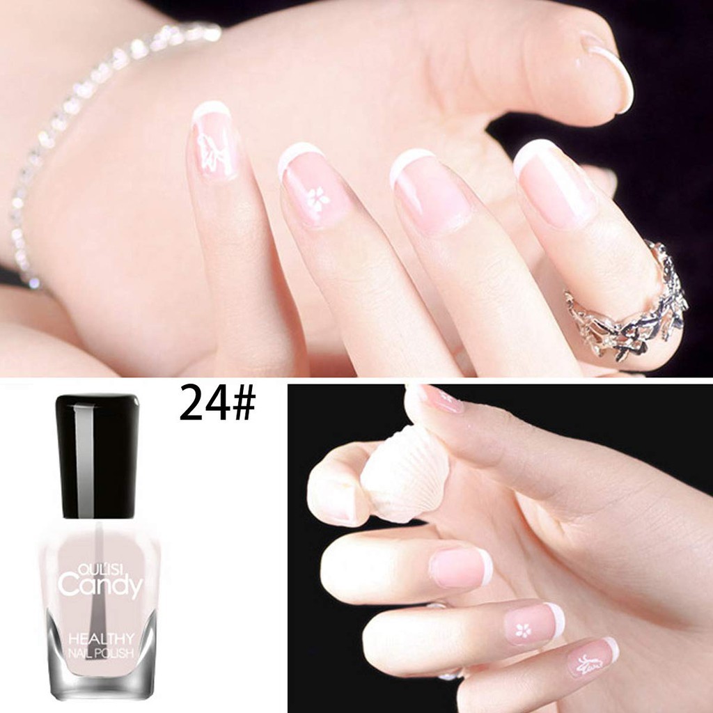 Kuteks Peel Off Cat Kuku Palsu Wanita Nail Polish Halal Kecantikan Candy 41 WARNA DD401 COD