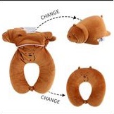 MINISO ORIGINAL STORE ASLI BANTAL LEHER MOBIL SELIMUT BONEKA GULING PAU GRIZZY ICE BARE BEAR MARVEL