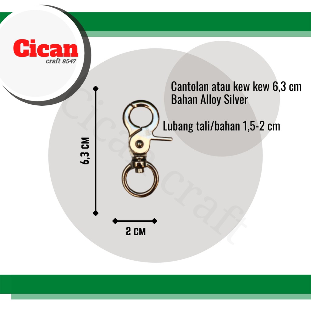 Kew kew penggait tas tali