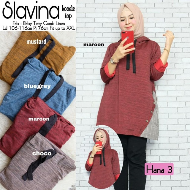 Slavina hoodie tunik