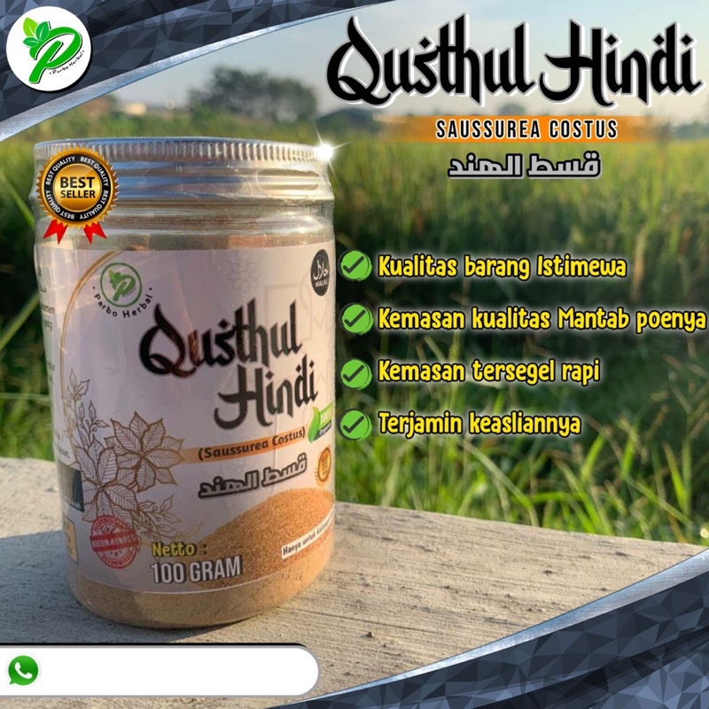Qusthul Hindi 100 gram