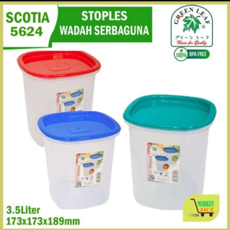 Toples Polos 3,5 Liter Scotia 5624 Green Leaf