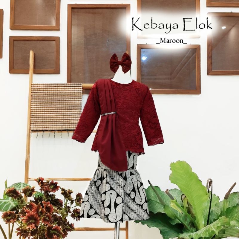 kebaya elok anak dan dewasa / kebaya anak / kebaya kartini / kebaya couple