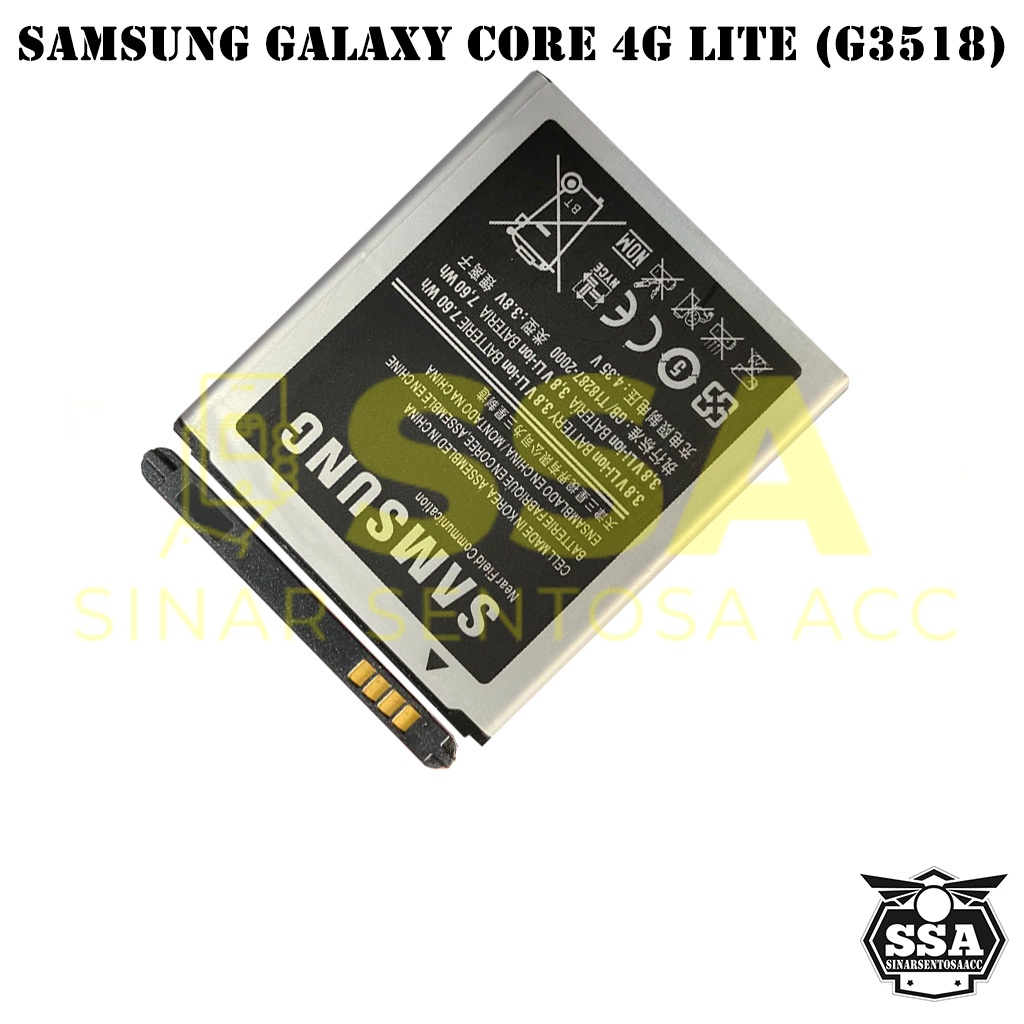 Baterai Original OEM Samsung Galaxy Core 4G Lite G3518 B450BC HP Ori Battery Batrai Batre Batu Batere GARANSI AWET MURAH