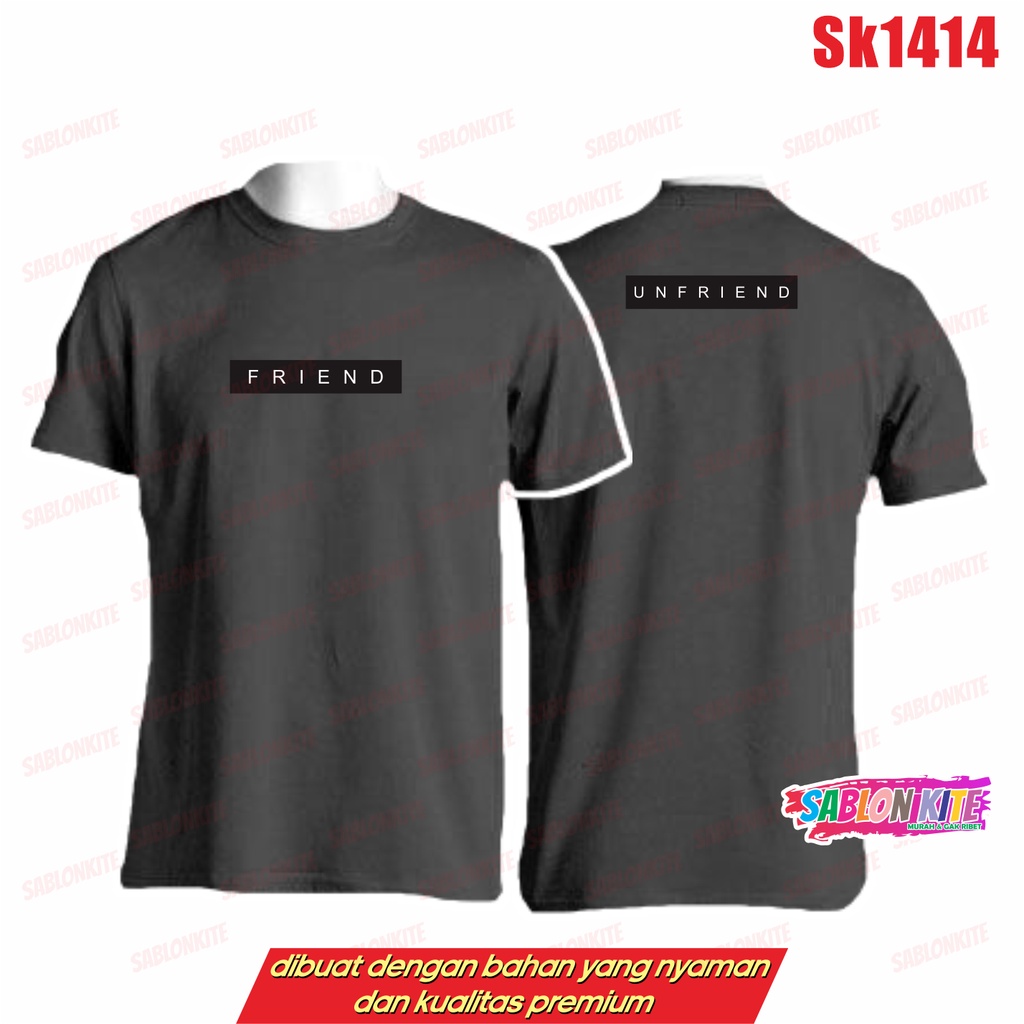 MURAH!!! KAOS BAD BUDDY SERIES SK1414 UNISEX THAILAND