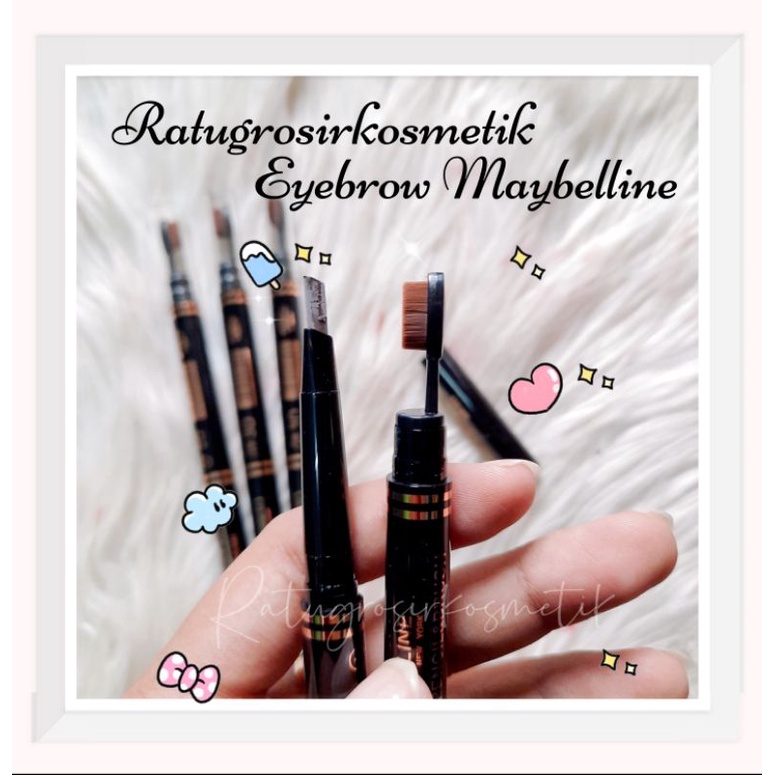 ECER!!EYEBROW PENCIL &amp; BRUSH MAYBELLINE