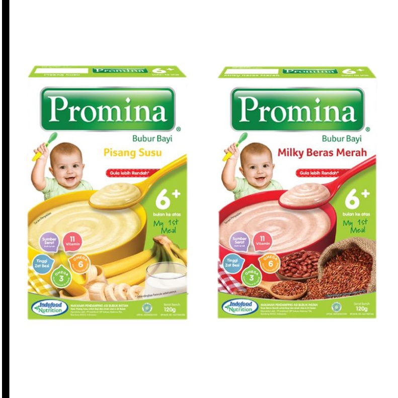 Promina Bubur Bayi cereal 120gr 6+