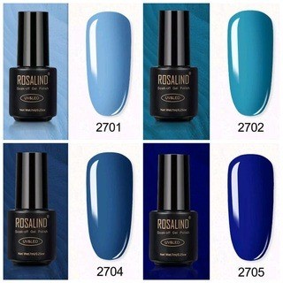 ROSALIND BLUE COLOR SERIES GEL NAIL POLISH UV LED / KUTEK / CAT KUKU