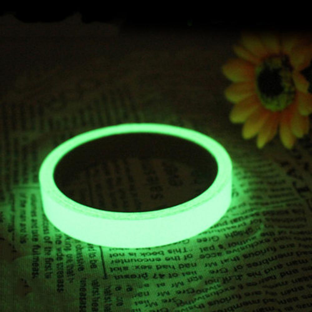 NICKOLAS1 Luminous Stiker Neon Tape Alat Pancing Pancing Perban Glow Gelap Self luminous Strip Luminescent Glow Tape Perekat Diri