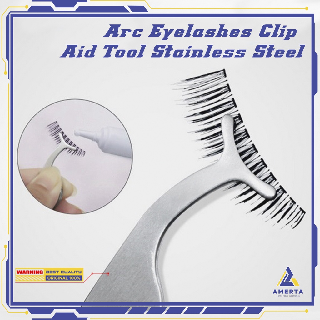 Bioaqua Arc Eyelashes Clip Aid Tool Stainless Steel