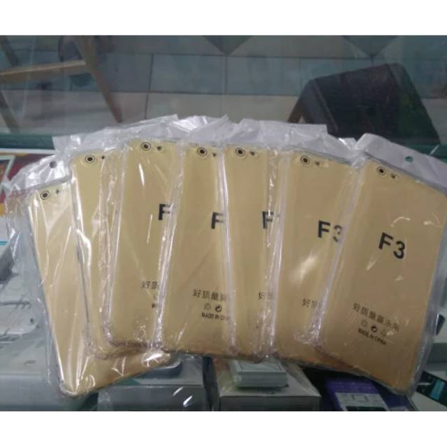 Softcase / Anti crack oppo f3 Soft case oppo f3