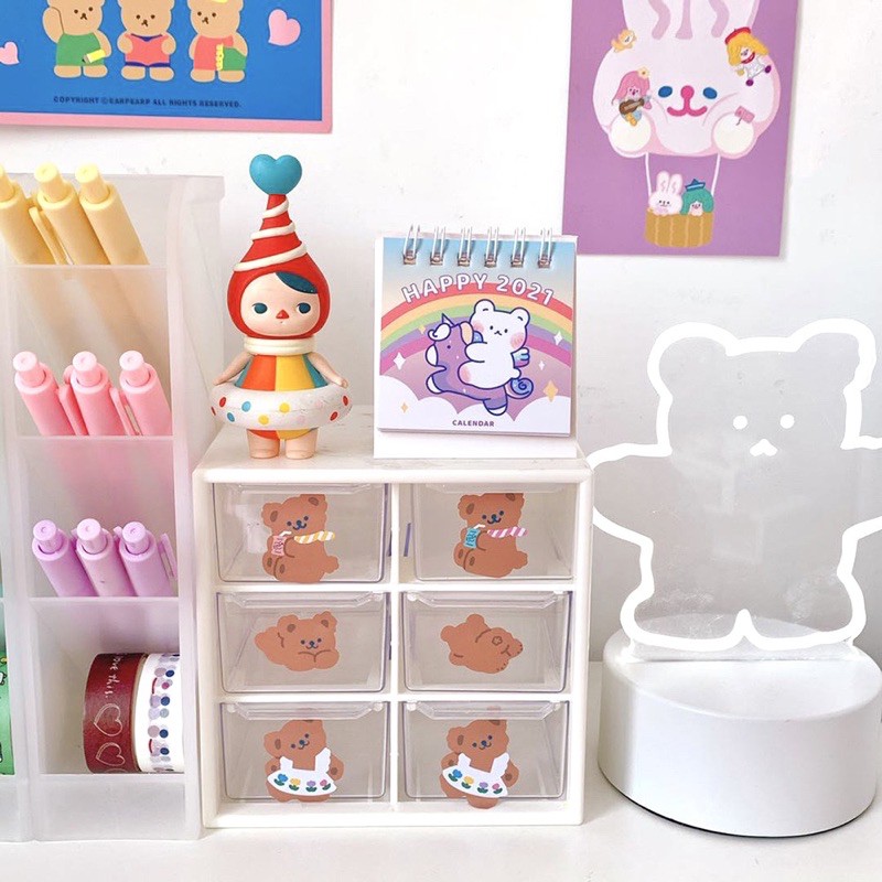 

Happy 2021 Mini Calendar