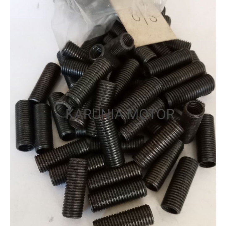 Sokdrat besi M6 # M8 atau ( drat baut 10 × drat baut 12 )