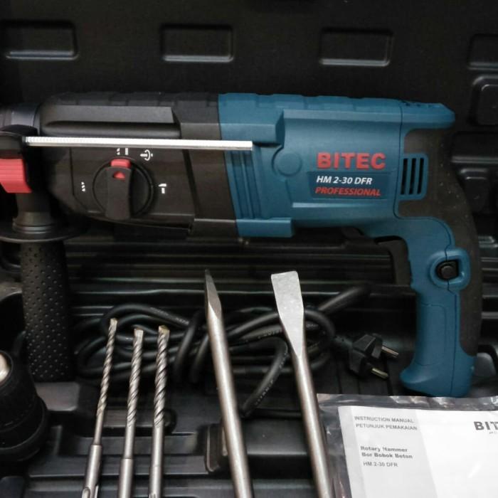 Mesin bor beton SDS plus BITEC HM2-30DFR Hammer drill HM 2 - 30 DFR