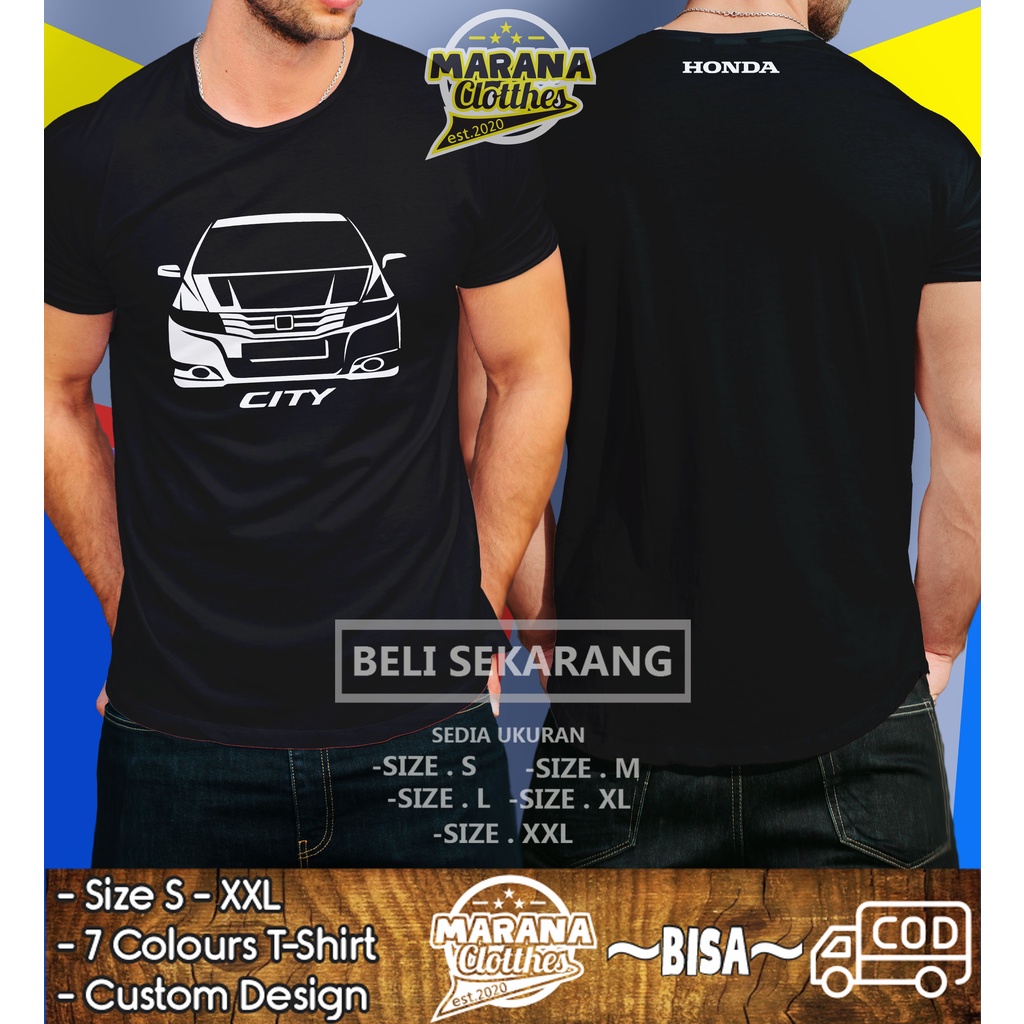 KAOS BAJU HONDA CITY KAOS OTOMOTIF