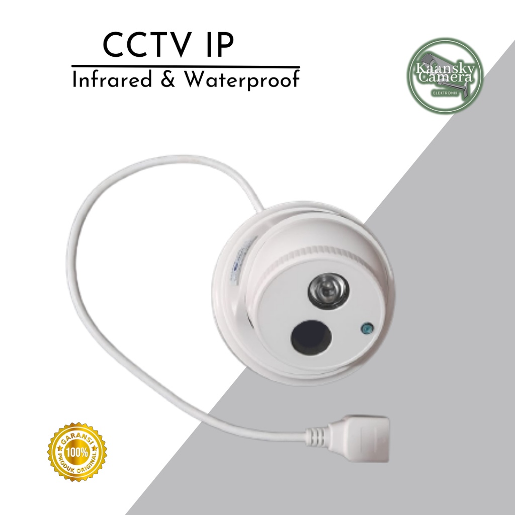 CCTV IP HD INFRARED WATERPROOF / Dome Camera Day & Night Vision HD