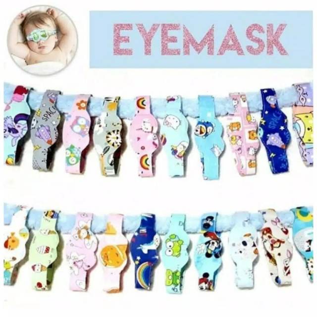 Eye mask kacamata jemur bayi