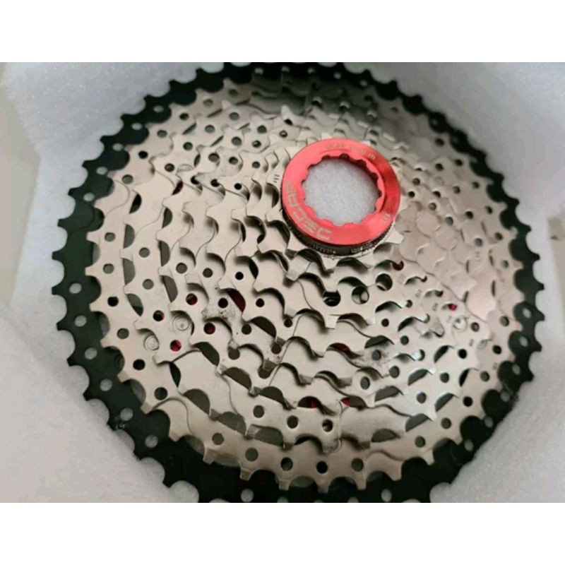 Sprocket Gear Decaf 9 speed 11-46T . gir gear cassete