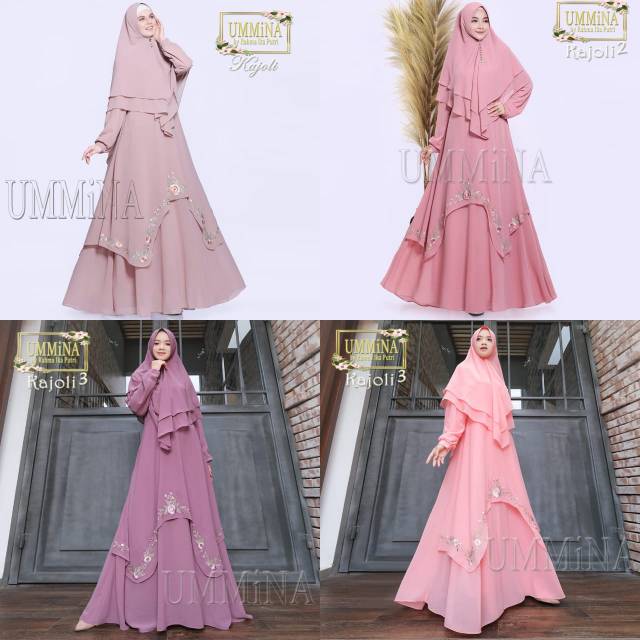 Kajoli syari bordir Jumbo by Ummina