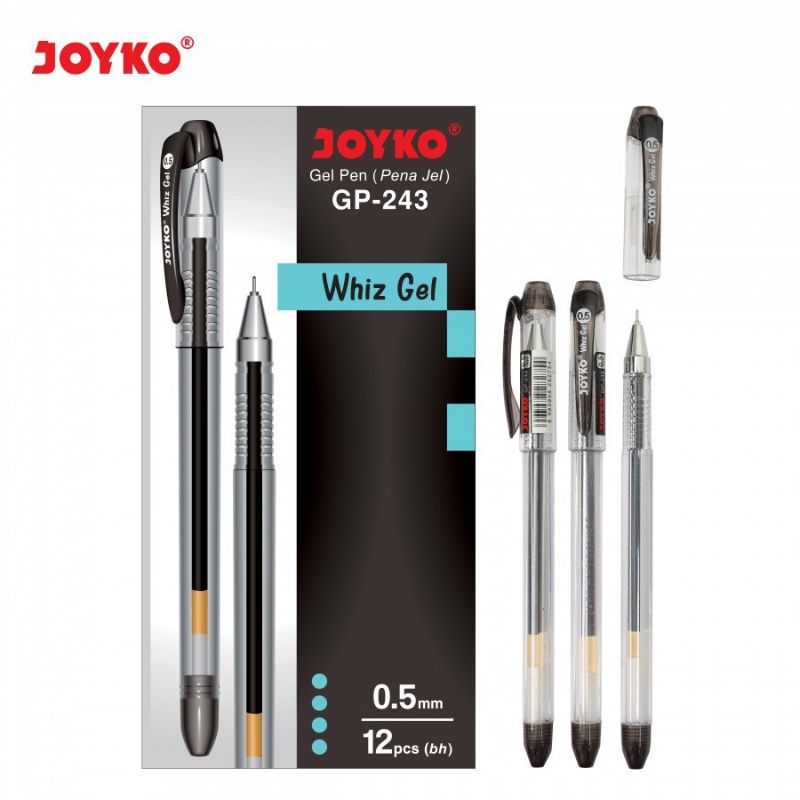 

Pulpen Gell Joyko Gp-243 Whiz gell ( 1pak/12pcs )