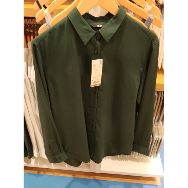 Kemeja rayon UNIQLO sale