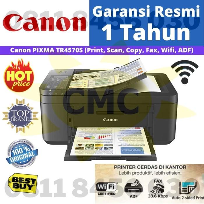 Canon PIXMA TR4570S TR 4570S (Print, Scan,Copy,Fax, Wifi) TR4570 4570