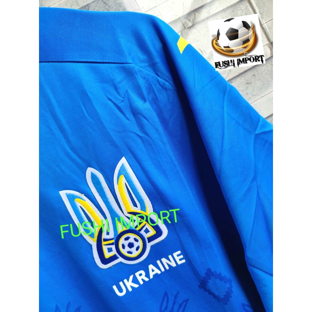 Jersey Baju Bola Ukraina Away EU 2021 Grade Ori