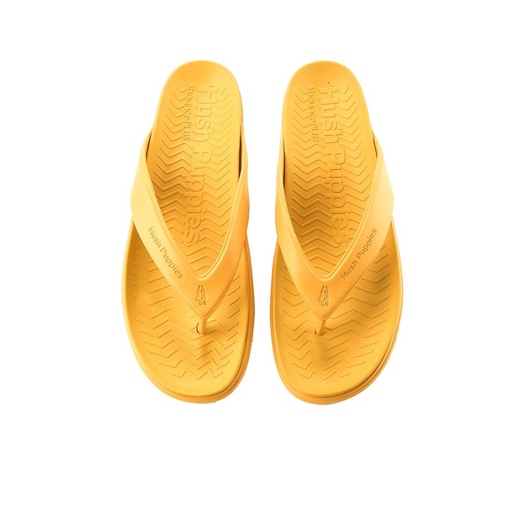 SANDAL JEPIT HUSH PUPPIES PRIA ORIGINAL CASUAL BRANDED KUNING HM06