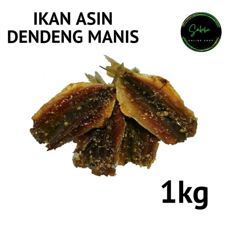 Jual Ikan Asin Dendeng Manis 1kg Shopee Indonesia