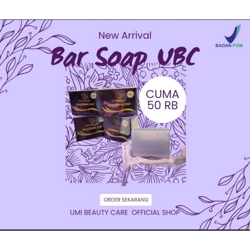 UBC Sabun Batang Ungu (Sabun Bangsawan) Umi Beauty Care Umi Alfatih ecer  1 pcs