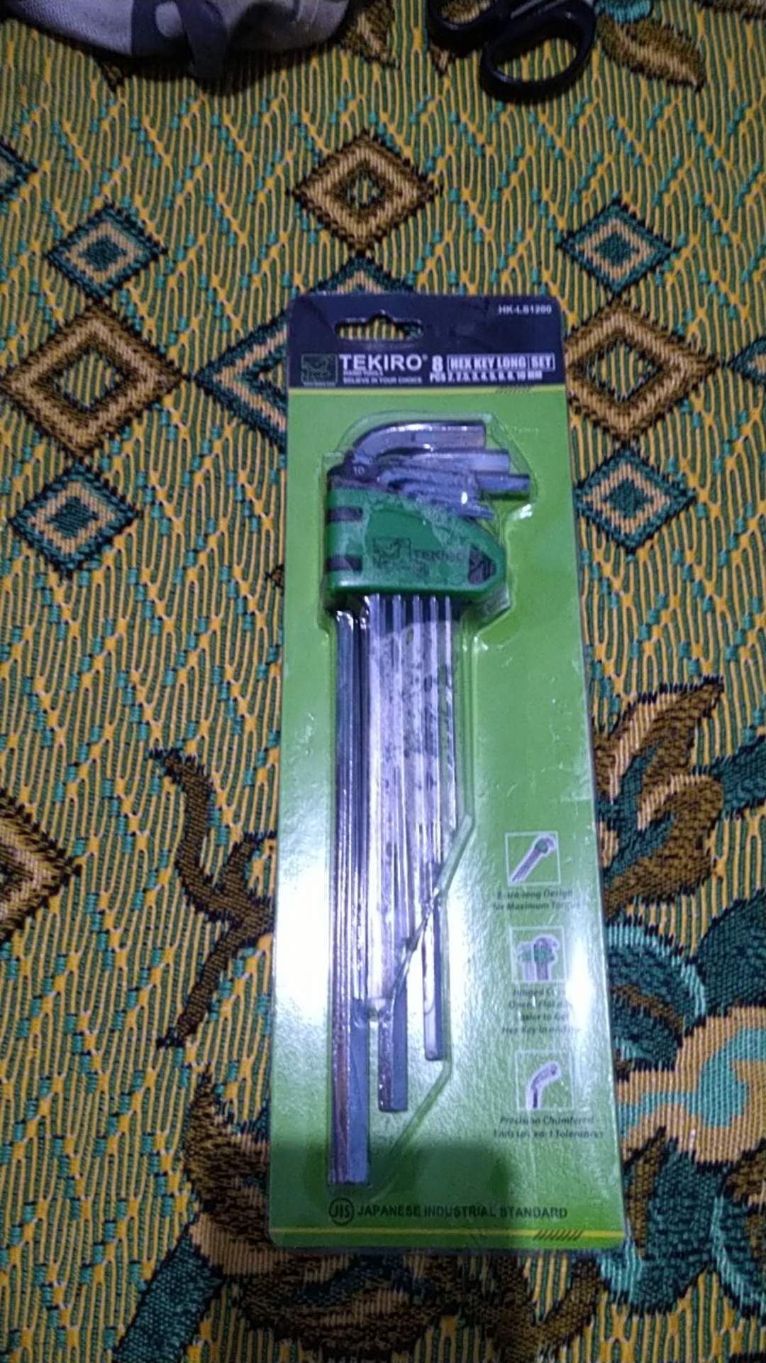 Kunci L Tekiro 1set -  Kunci L Set Tekiro Panjang 8pcs (2-10mm) - 218