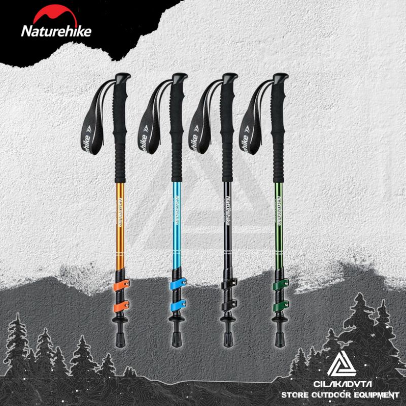 [ COD ] Tracking pole NatureHike 135 cm NH17D001-Z - Tongkat Pendaki - Tongkat Gunung