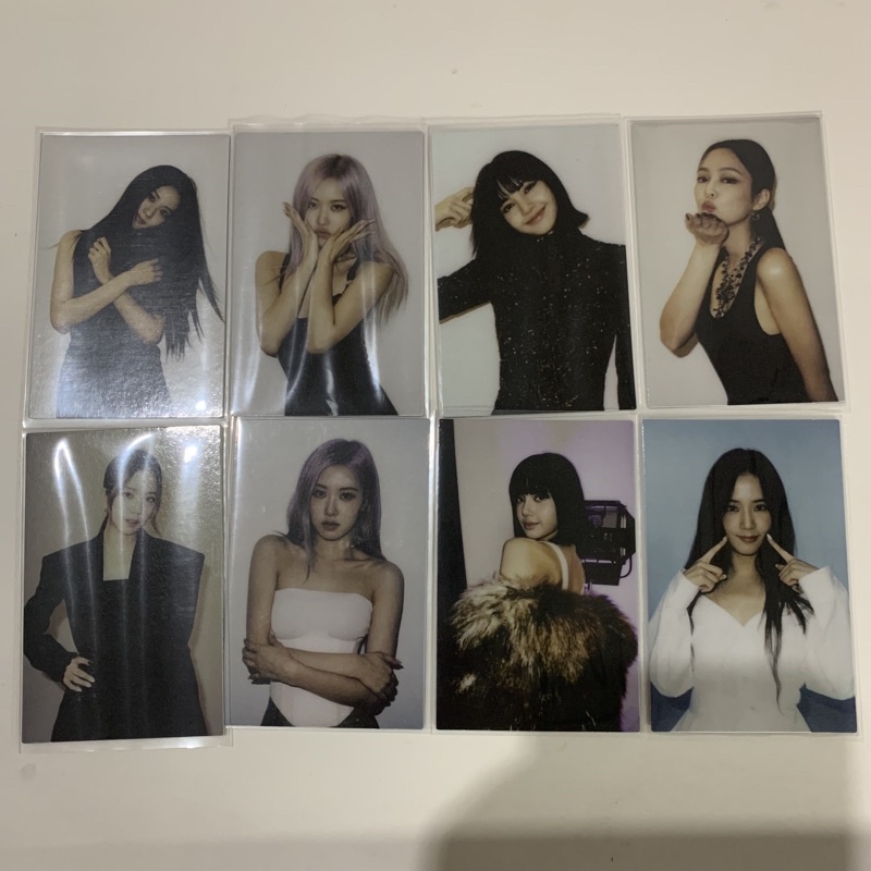 BLACKPINK JENNIE JISOO ROSE LISA PHOTOCARD THE ALBUM PC Shopee Indonesia