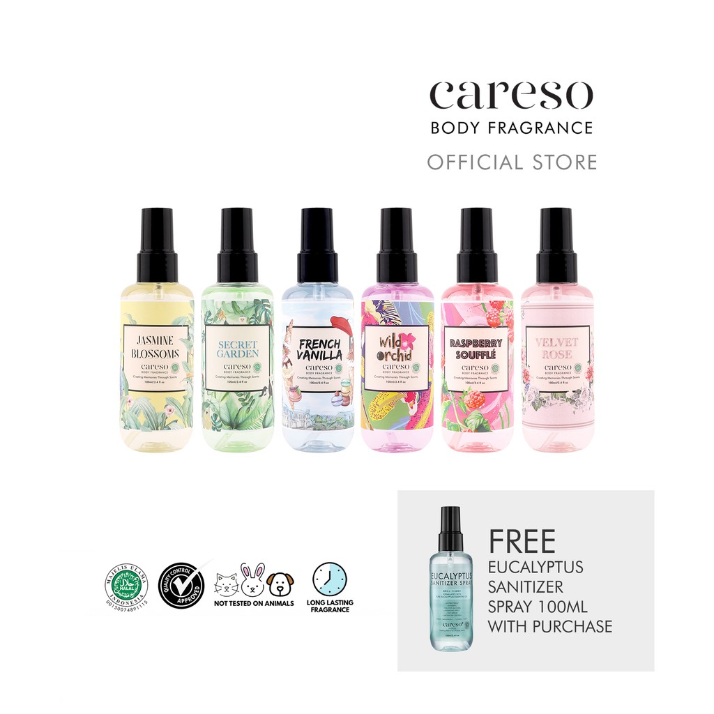 

CARESO - Ultimate Fragrance Collection (+ FREE SANITIZER SPRAY)