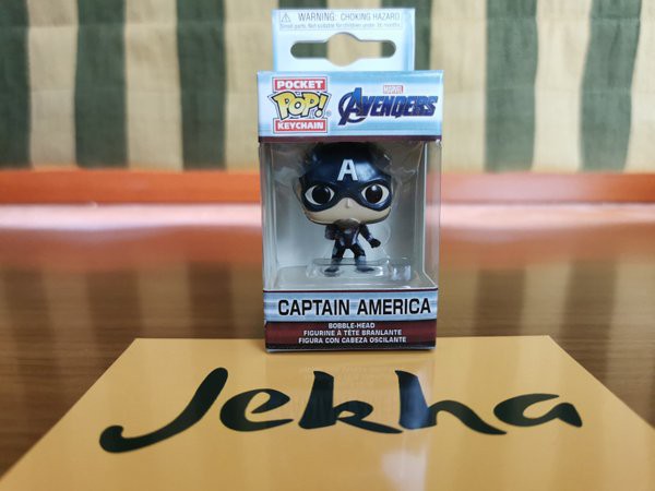 Funko Pocket Pop Keychain MARVEL AVENGERS CAPTAIN AMERICA Gantungan Kunci