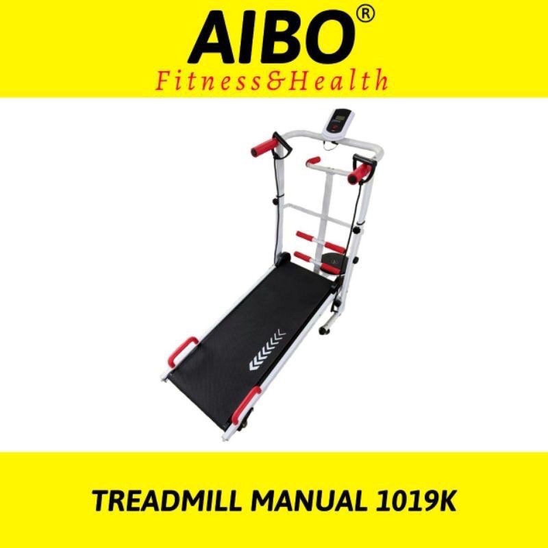 AIBO FITNESS & HEALTH BANJARMASIN - TREADMILL MANUAL 1019K /Alat Fitness /Treadmill Manual