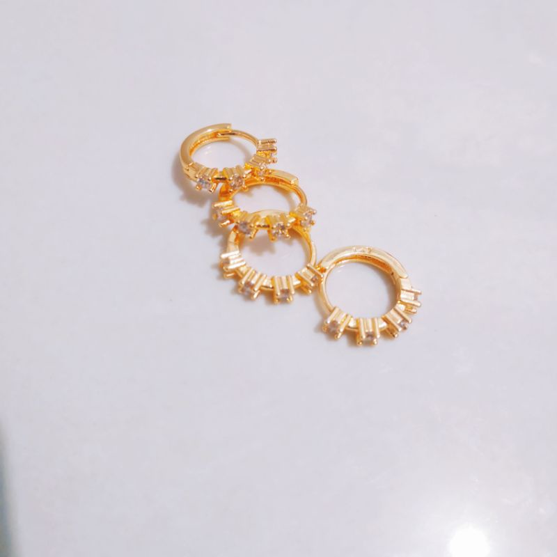 Anting Titanium  Emas Permata Wanita JewelryA153823