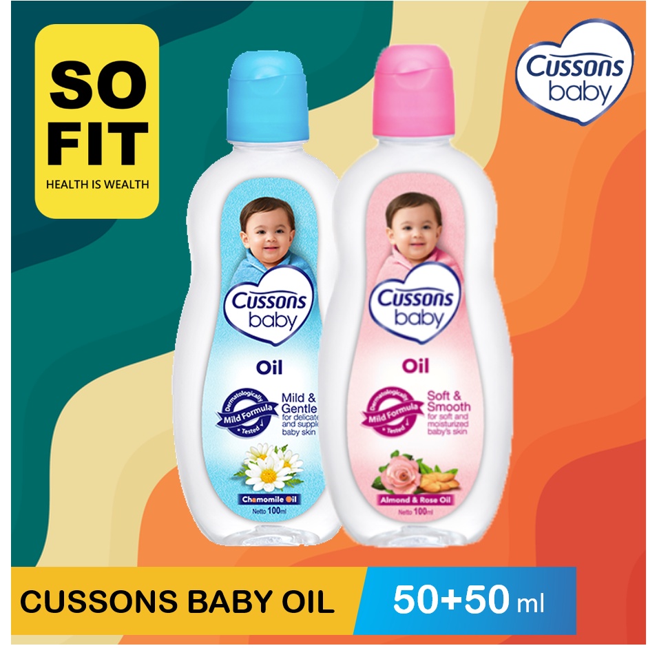 Cussons Baby Oil 50+50ml / Cussons Bbay Oil 35+15ml