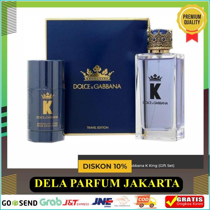 DOLCE GABBANA K KING 100ML EDT - PARFUM ORIGINAL GIFT SET BEST QUALITY