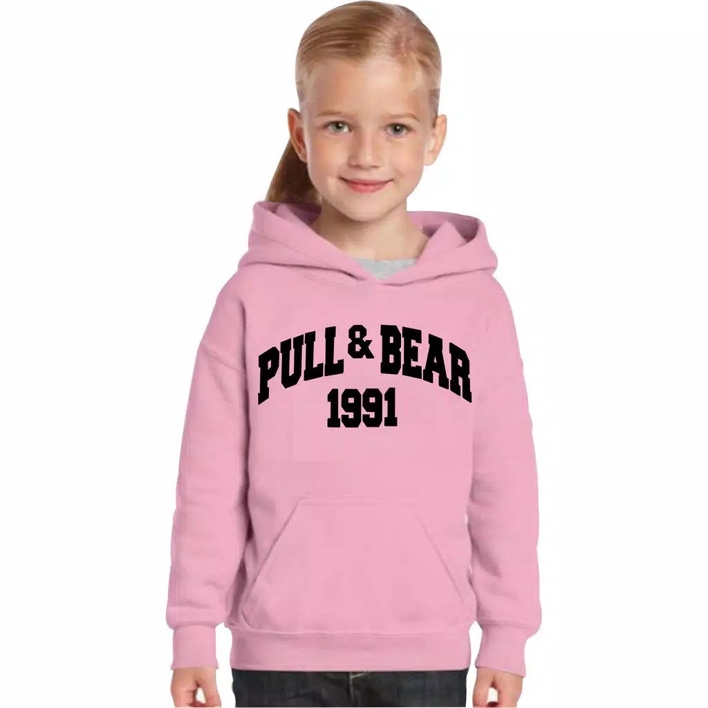 Sweater Hoodie ANAK Pull&amp;Bear Sweater Fleece Baju Anak Kekinian Unisex