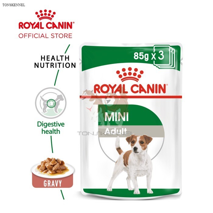 Royal Canin Mini Adult Makanan Anjing Dewasa Wet 1x85gr Pouch rc